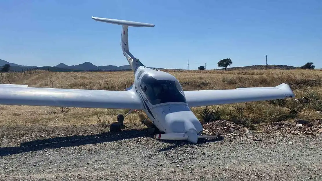 Çanakkale'de motor arızası nedeniyle sert iniş yapan uçağın pilotlarının isimleri belli oldu