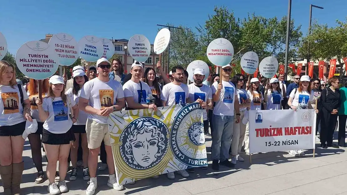 Çanakkale'de Turizm Haftası kutlamaları başladı