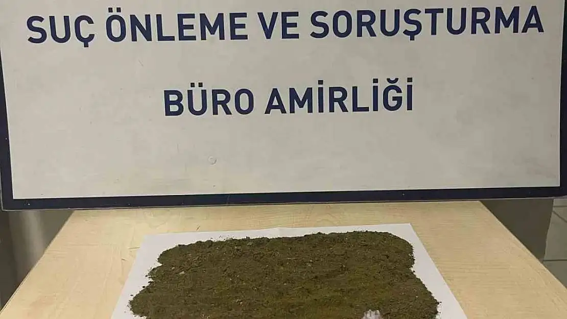 Çanakkale Gelibolu'da uyuşturucu operasyonu: 1 gözaltı