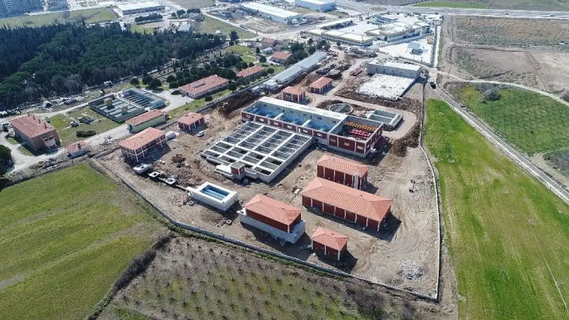 Çanakkale içme suyu 2. kademe arıtma tesisinde çalışmalar devam ediyor