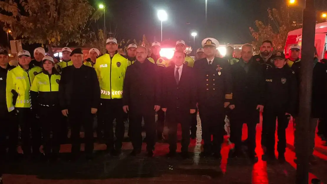 Çanakkale Valisi Toraman, yılbaşında görev başındaki personeli ziyaret etti