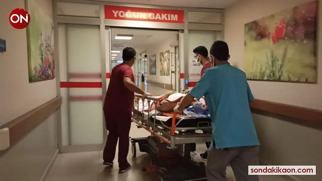 Çatıdan düşen işçi ağır yaralandı