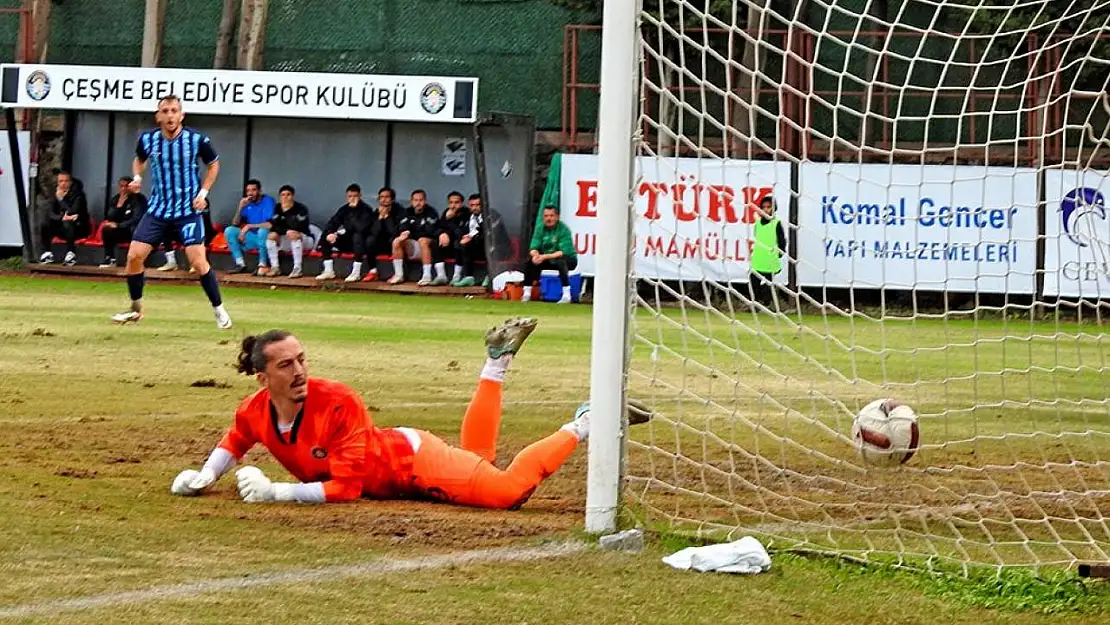 Çeşme Belediyespor evinde 4-1 mağlup