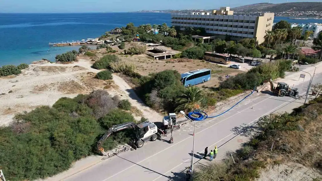 Çeşme'nin 30 yıllık su sorununu kökten çözülüyor