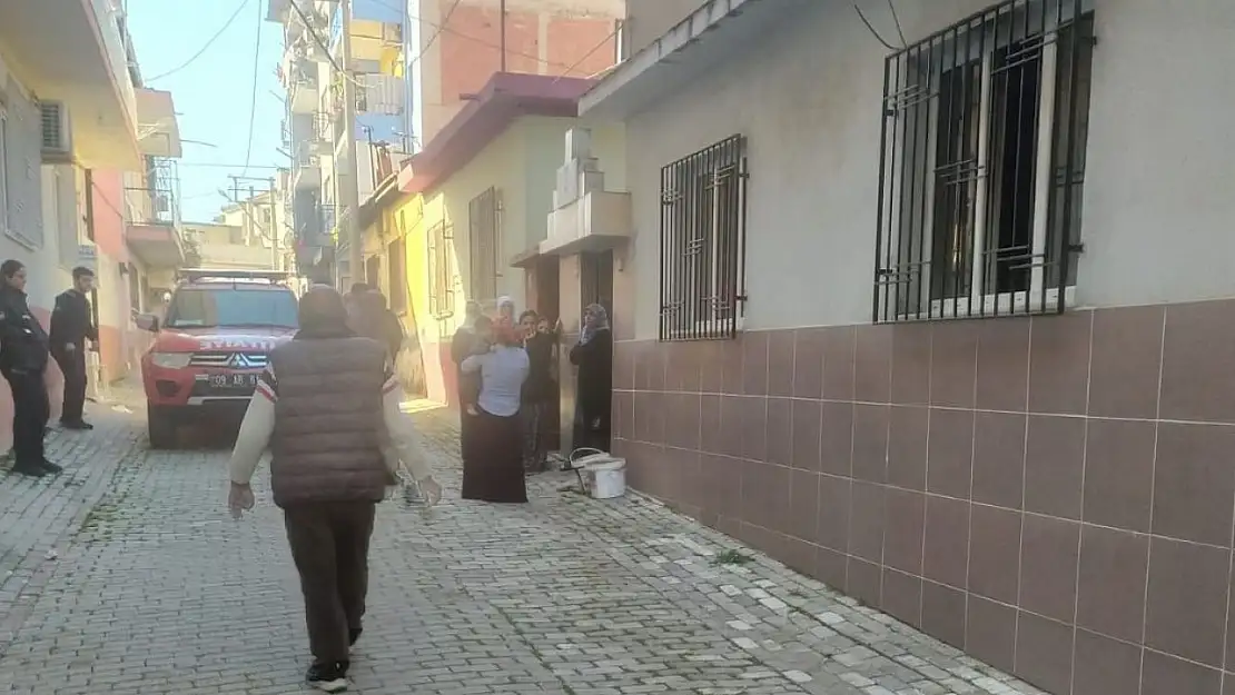 Çeştepe'de ev yangını