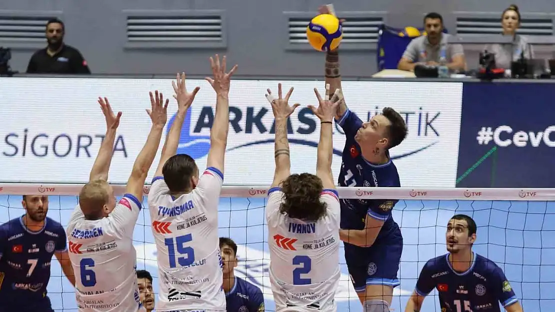 CEV Challenge Cup: Arkas Spor: 1 - Akaa Volley: 3