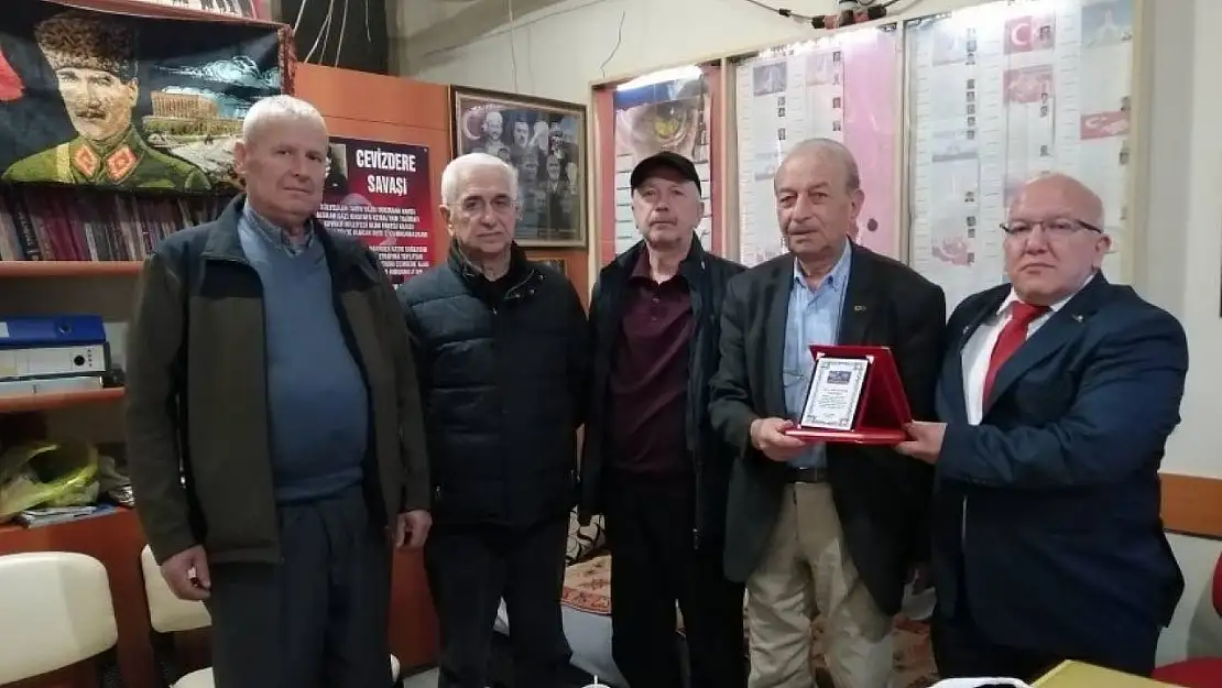 Cevizdere Şehitleri ve Gazileri Derneği'nde başkan değişikliği