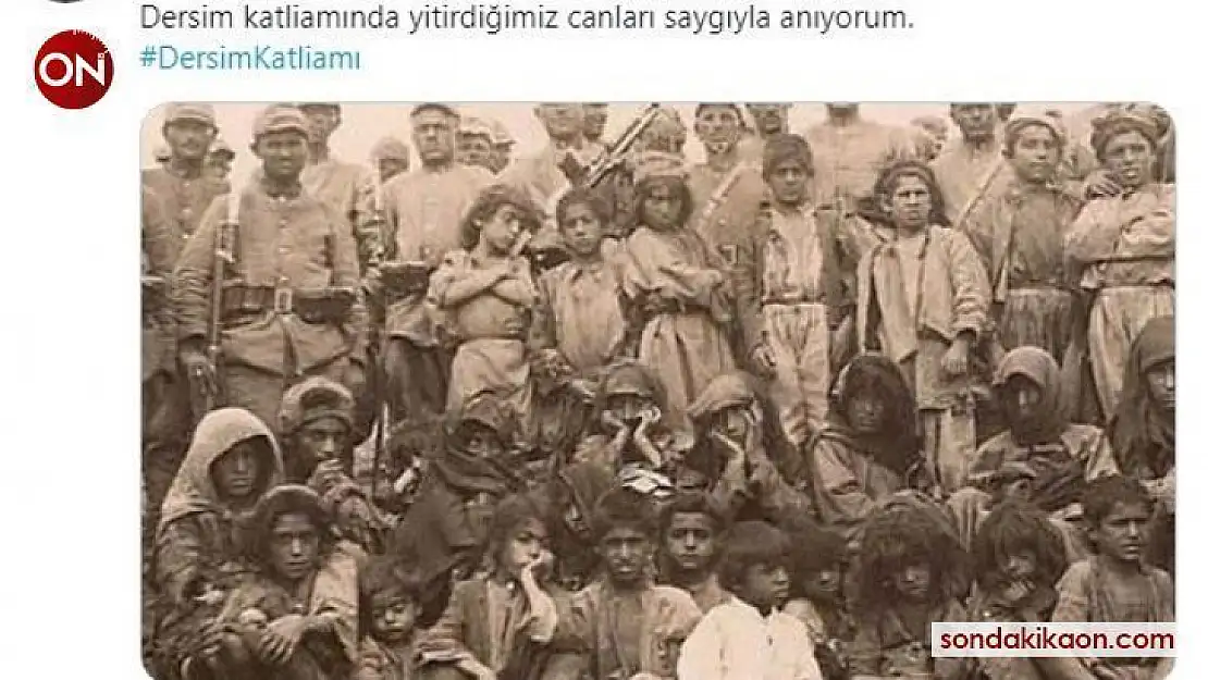 CHP Bursa Milletvekili Orhan Sarıbal'ın Dersim paylaşımı tepki çekti