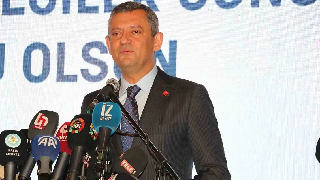 CHP Genel Başkanı Özel: 'İzmir ile helalleşme olacak'