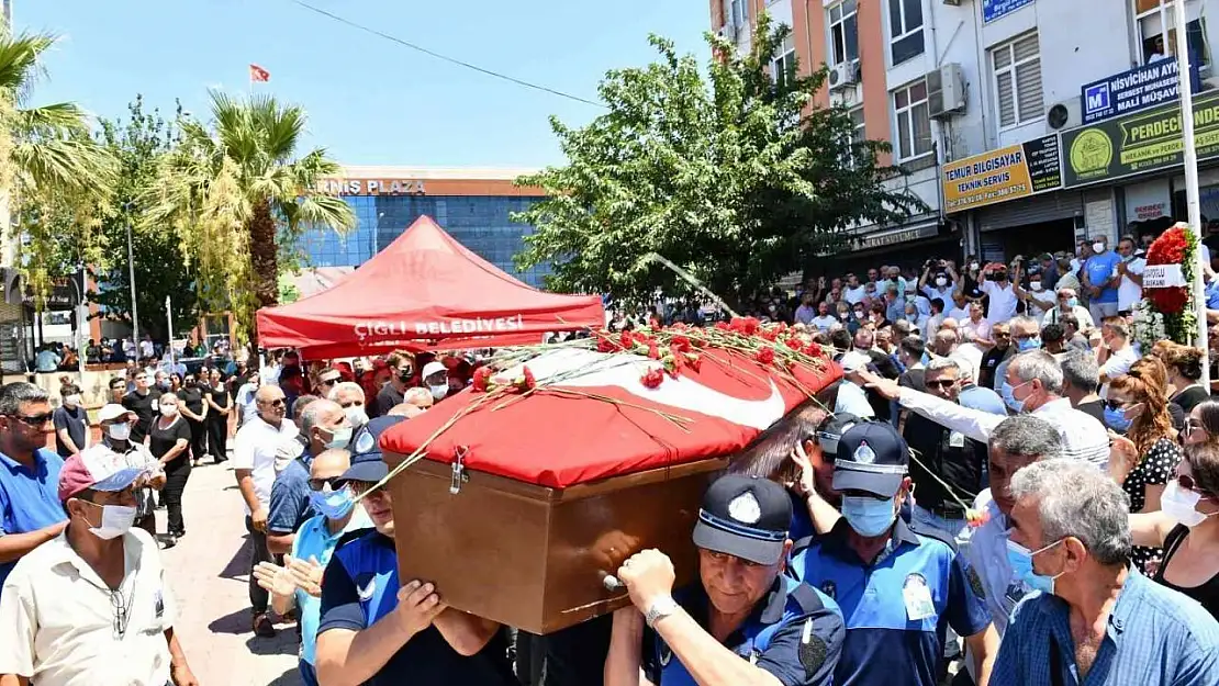 Çiğlili eski başkan Solak'a hüzünlü veda