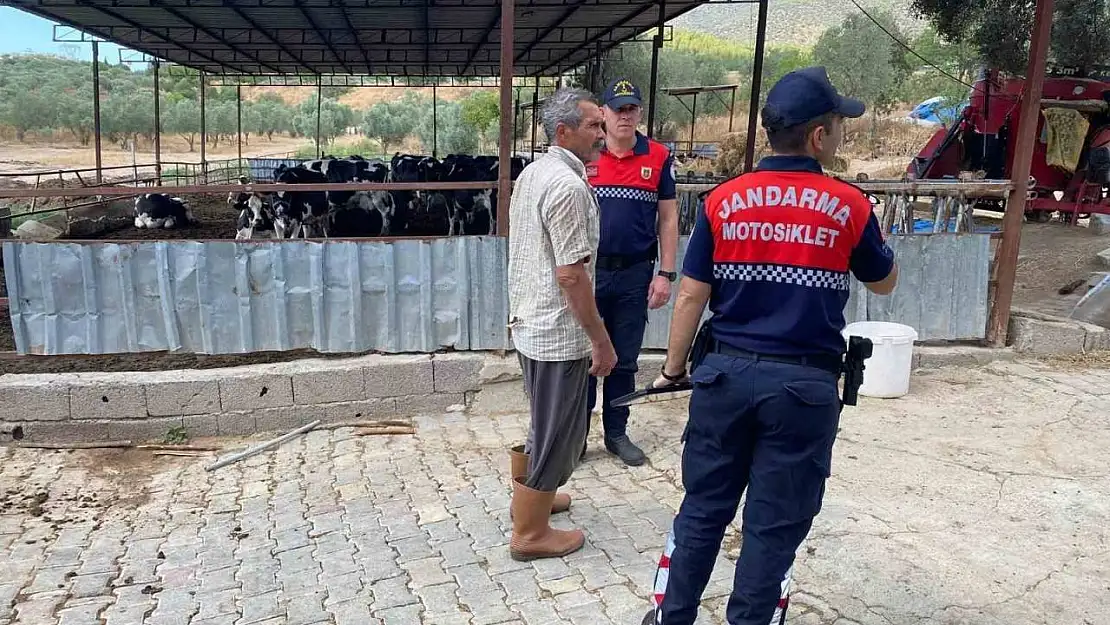 Çine'de çiftlik sahipleri hırsızlığa karşı uyarıldı