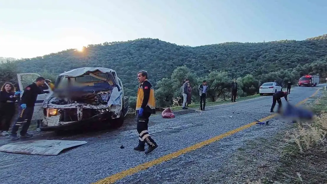 Çine'de trafik kazası: 2 ölü