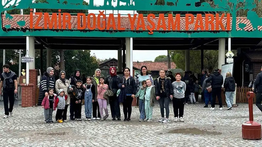 ÇKSM öğrencileri İzmir Doğal Yaşam Parkı'nı gezdi