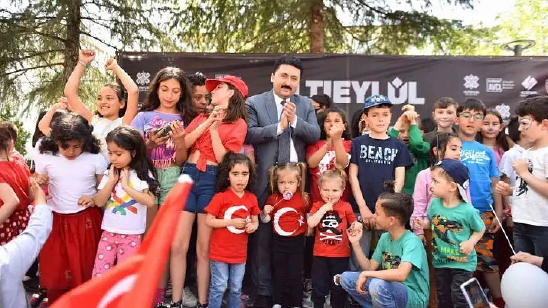 Çocuklar 23 Nisan'ı dolu dolu yaşadılar