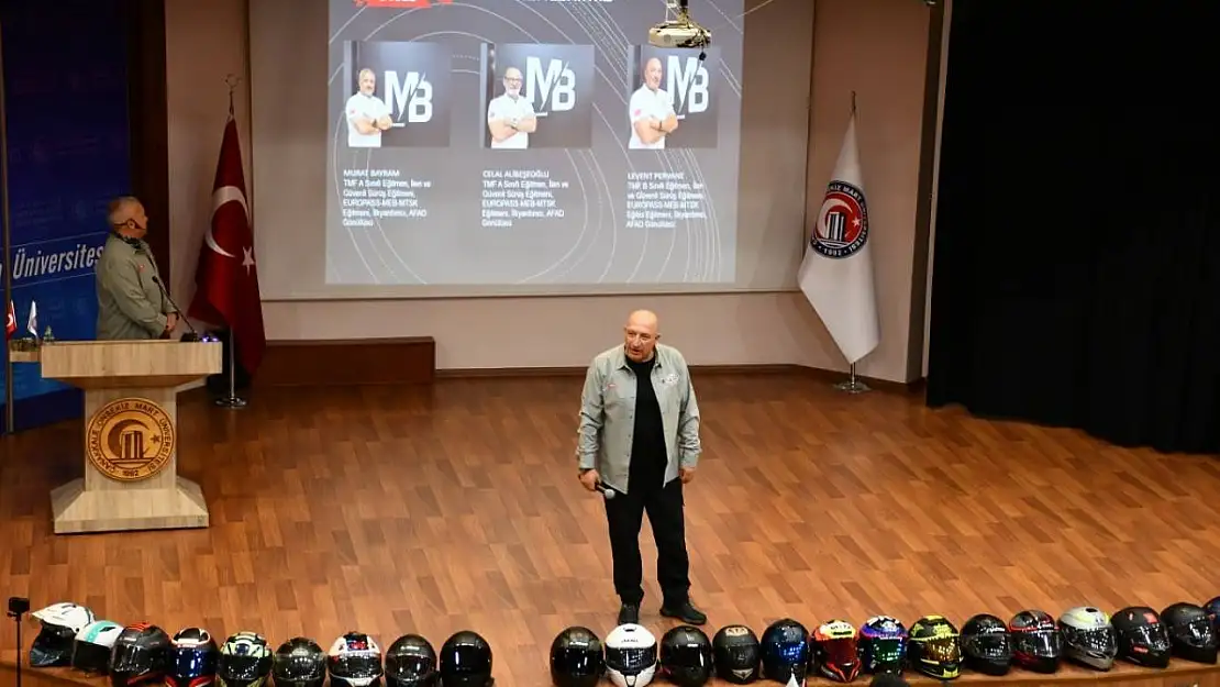 ÇOMÜ'de Motosiklet İleri ve Güvenli Sürüş Teori Eğitimi Gerçekleştirildi
