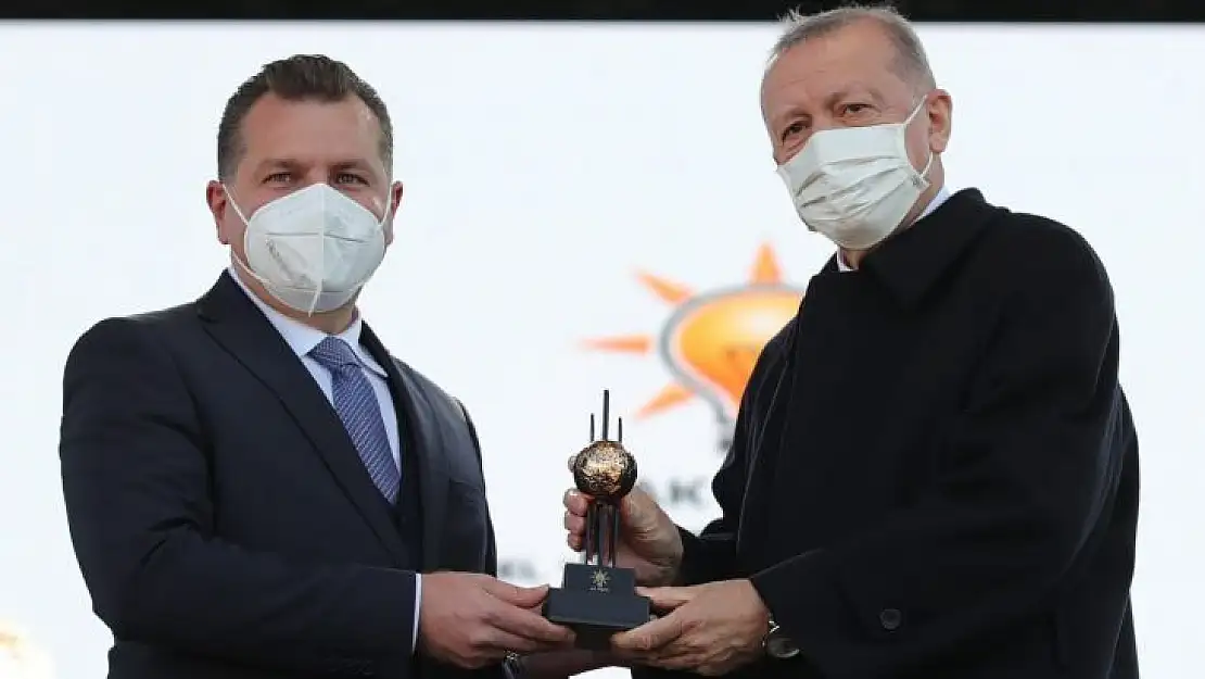 Cumhurbaşkanı Erdoğan'dan Balıkesir'e 2. Ödül