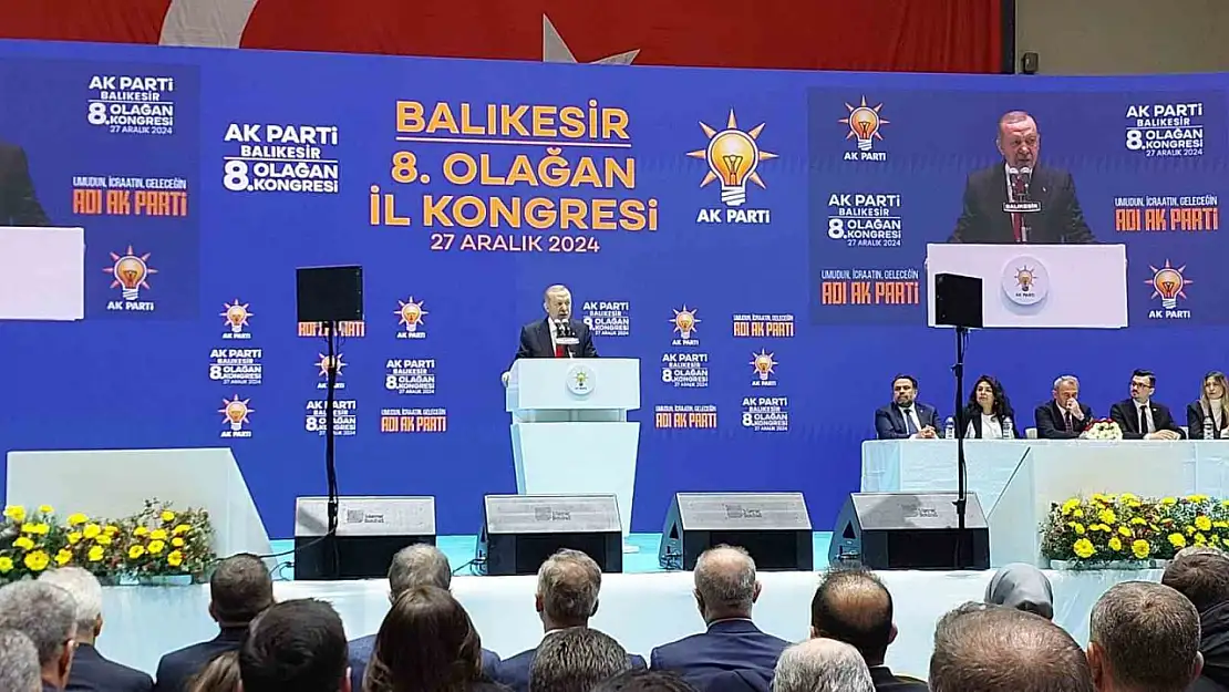 Cumhurbaşkanı Recep Tayyip Erdoğan Balıkesir'de