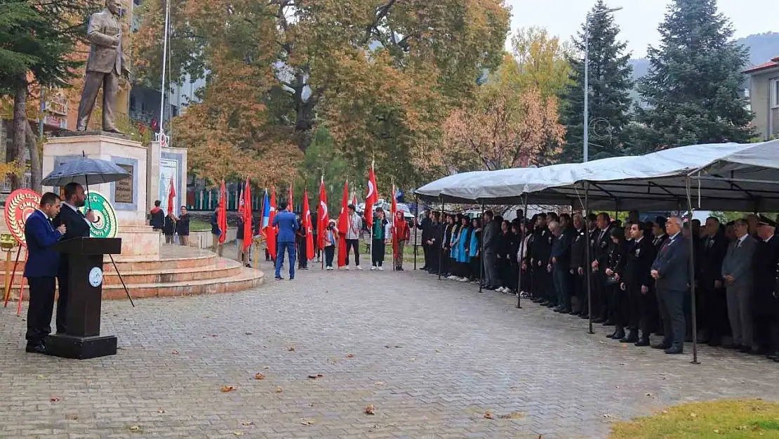 Cumhuriyetin kurucusu Atatürk, Çameli'nde törenlerle anıldı