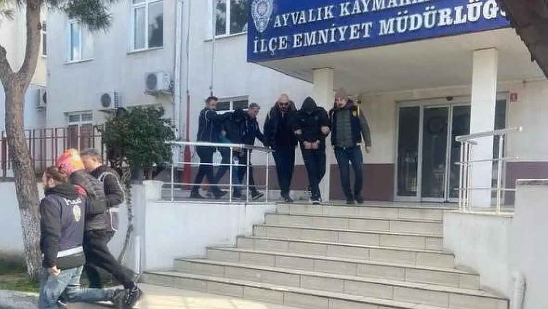 Cunda Adası'na dadanan hırsızlık çetesi çökertildi