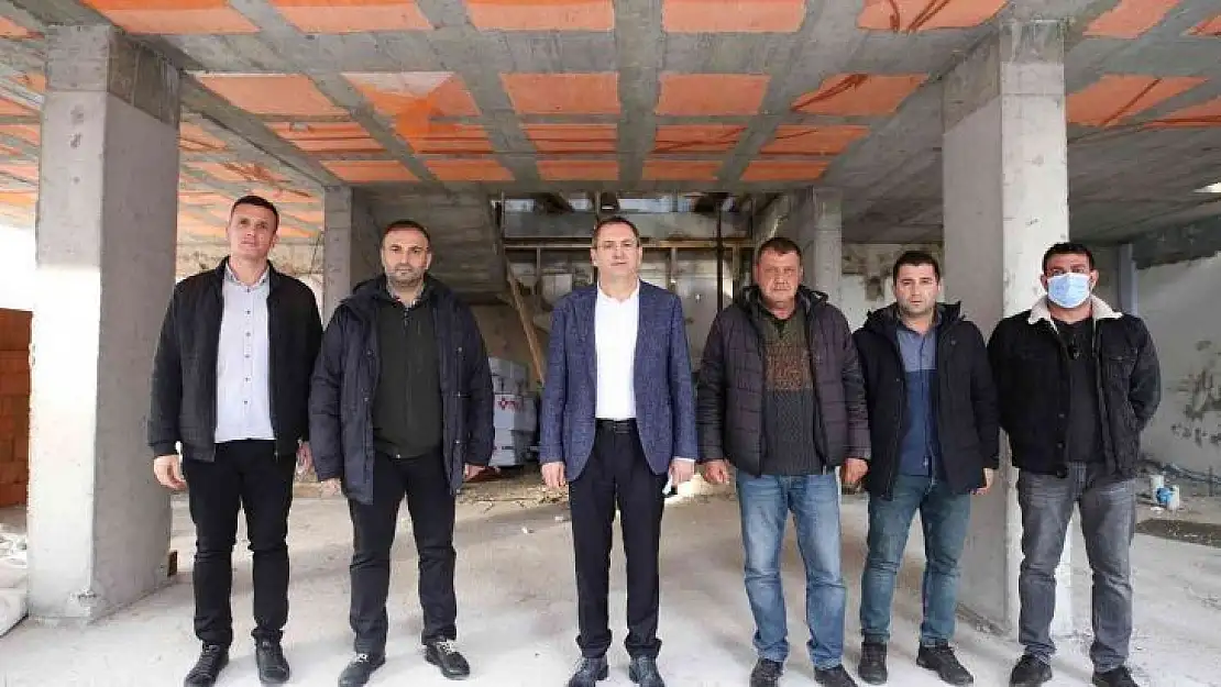 Cunda (Alibey) Adası'na hizmet binası