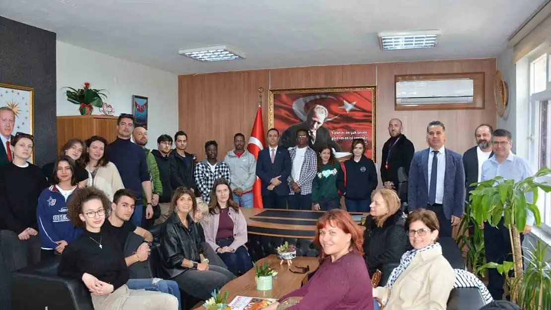 Dalaman İlçe Milli Eğitim Müdürü Avcı, yurtdışından gelen eğitimcileri ağırladı