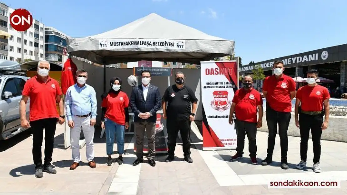 DASKUT'tan deprem standı