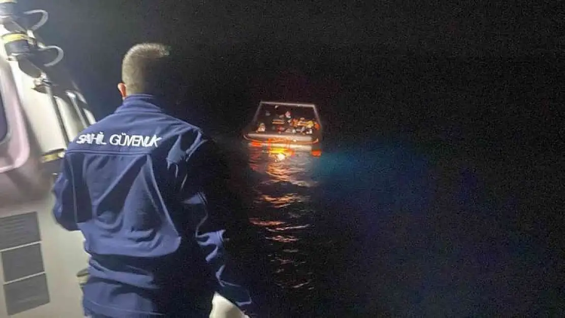 Datça açıklarında 7 düzensiz göçmen kurtarıldı
