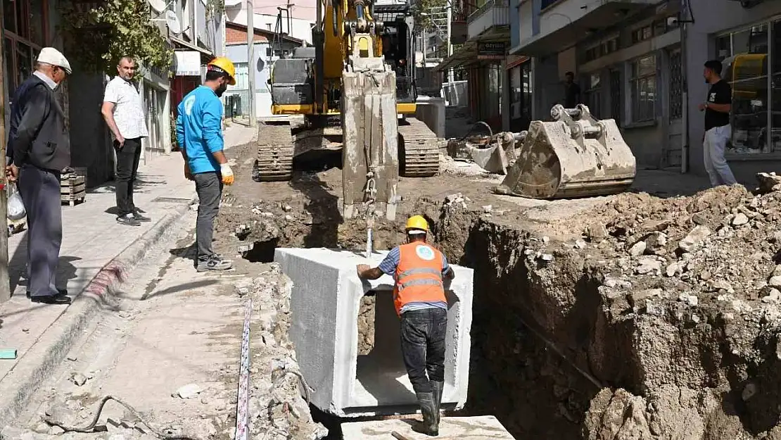 Demirci'de su taşkınlarına son