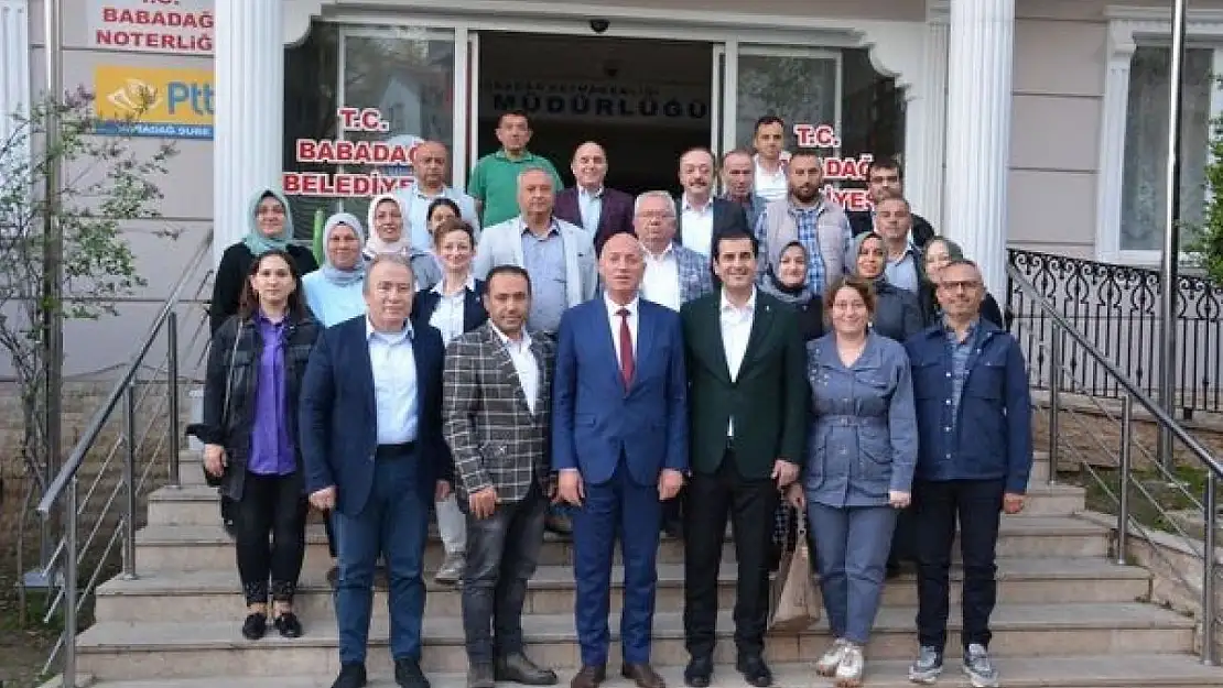 Denizi'de AK Parti'den ilk ziyaret Babadağ'a oldu