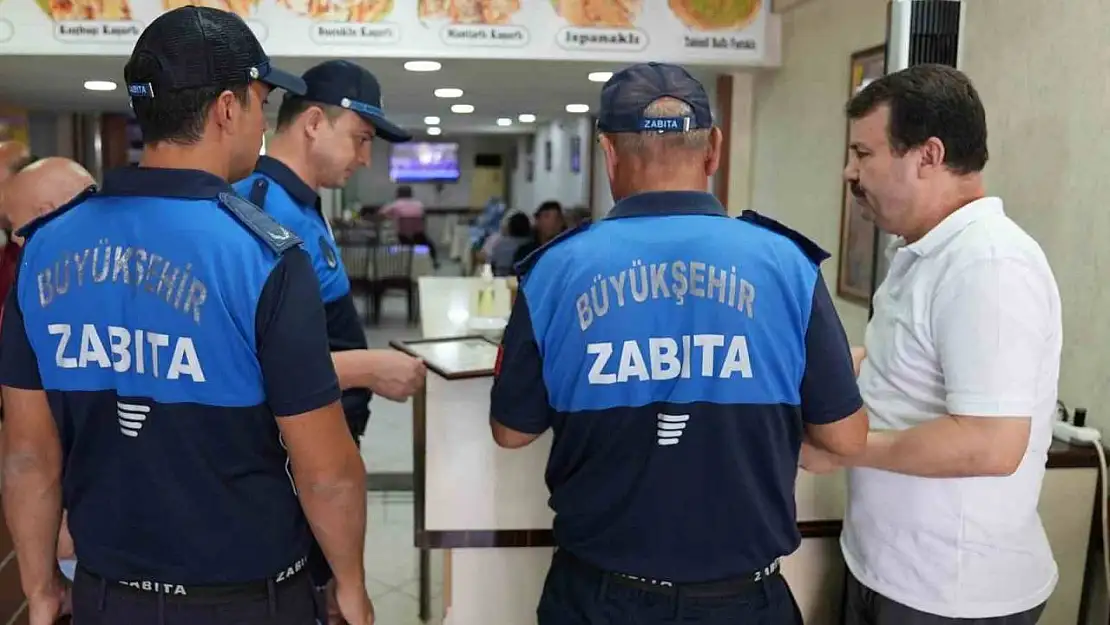 Denizli Büyükşehir zabıtası gıda denetimlerini sürdürüyor