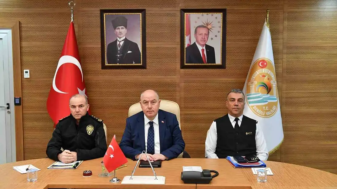 Denizli'de 2025 Ocak ayında suç oranlarda yüzde 50'den fazla azalma var