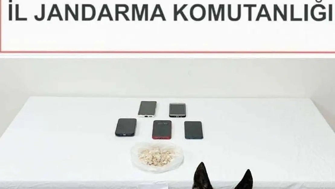 Denizli'de 350 gram uyuşturucu hammaddesi ele geçirildi