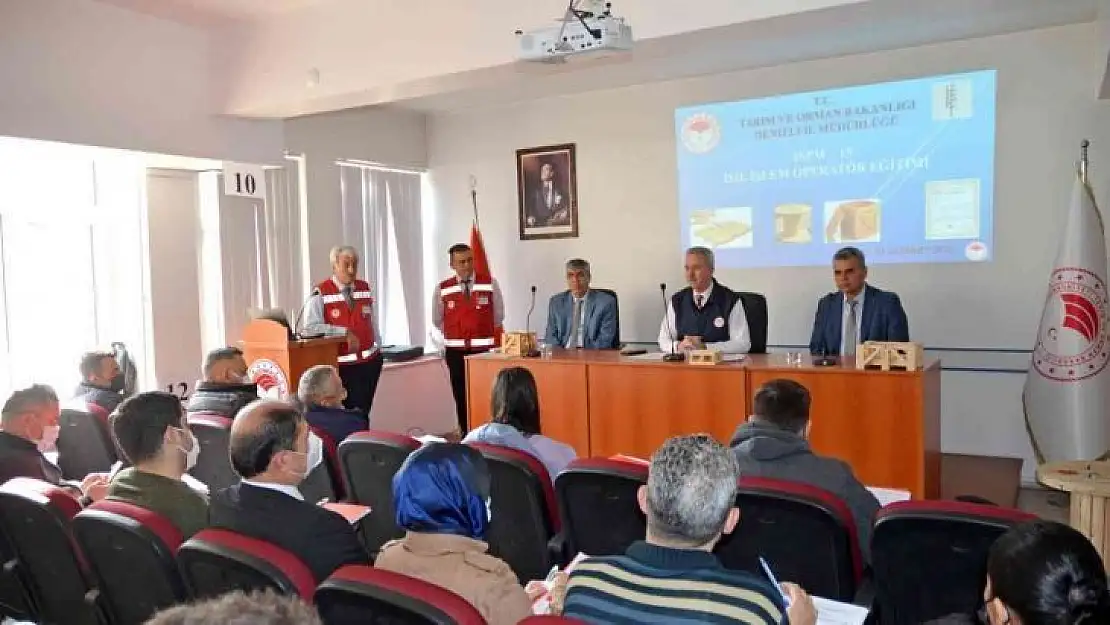 Denizli'de 47 operatör için eğitim düzenledi