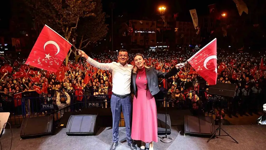 Denizli'de Cumhuriyetin sevinç ve coşkusu doyasıya yaşandı