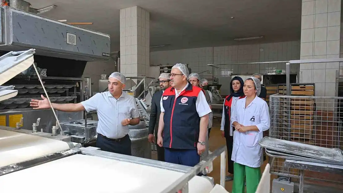 Denizli'de ekmek fırınlarında denetim yapıldı