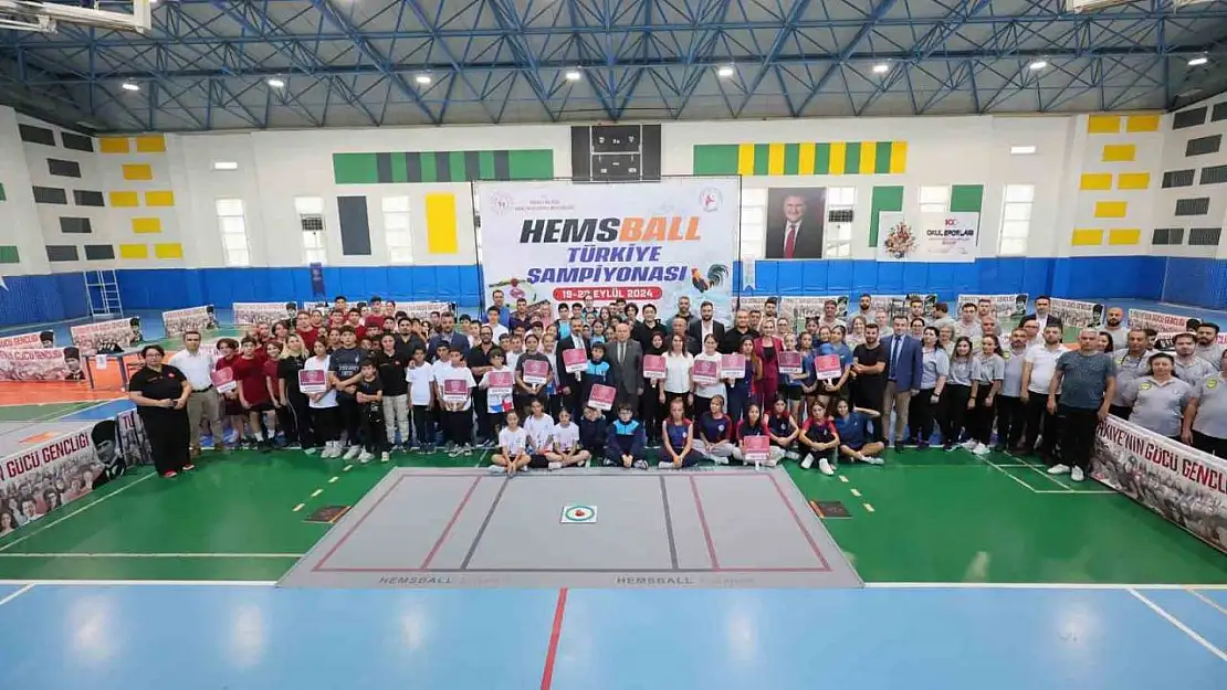 Denizli'de Hemsball Türkiye Şampiyonası heyecanı yaşandı