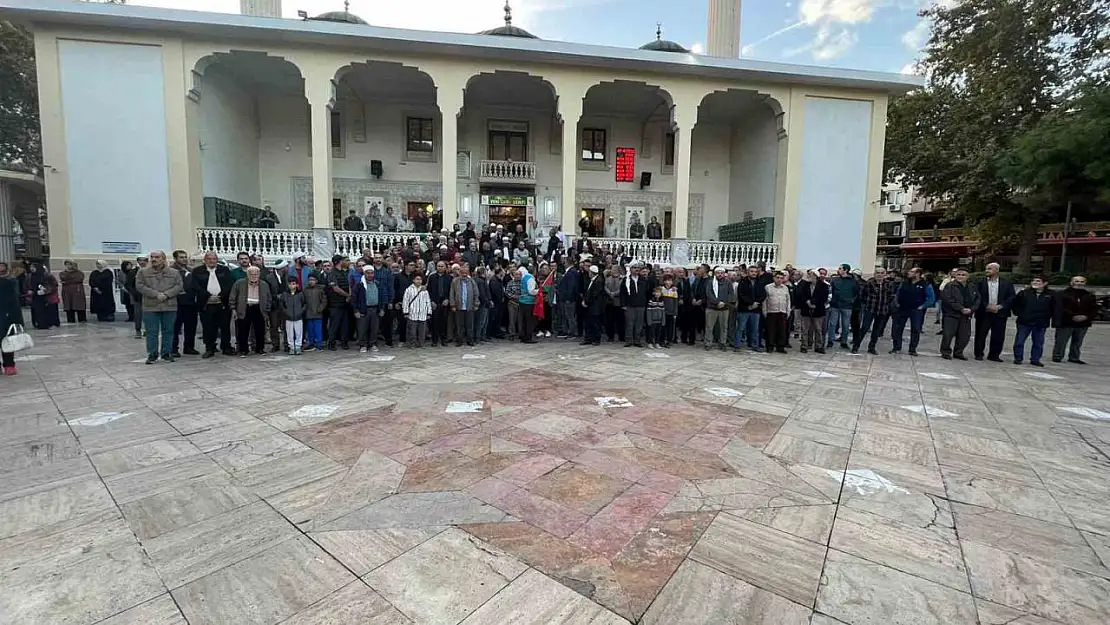 Denizli'de İsrail'in Gazze'ye yönelik saldırıları kınandı