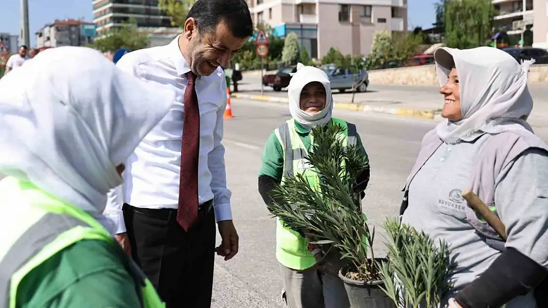 Denizli'de susuzluğa dayanıklı yeşil bitki dönemi başlıyor