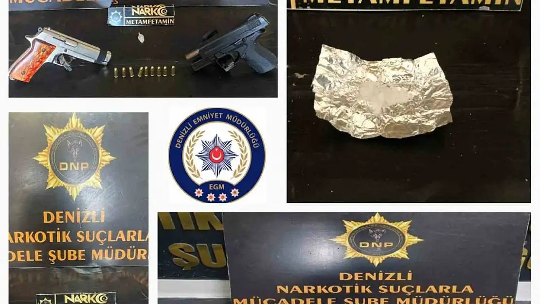 Denizli'de uyuşturucu tacirlerine operasyon: 6 tutuklama