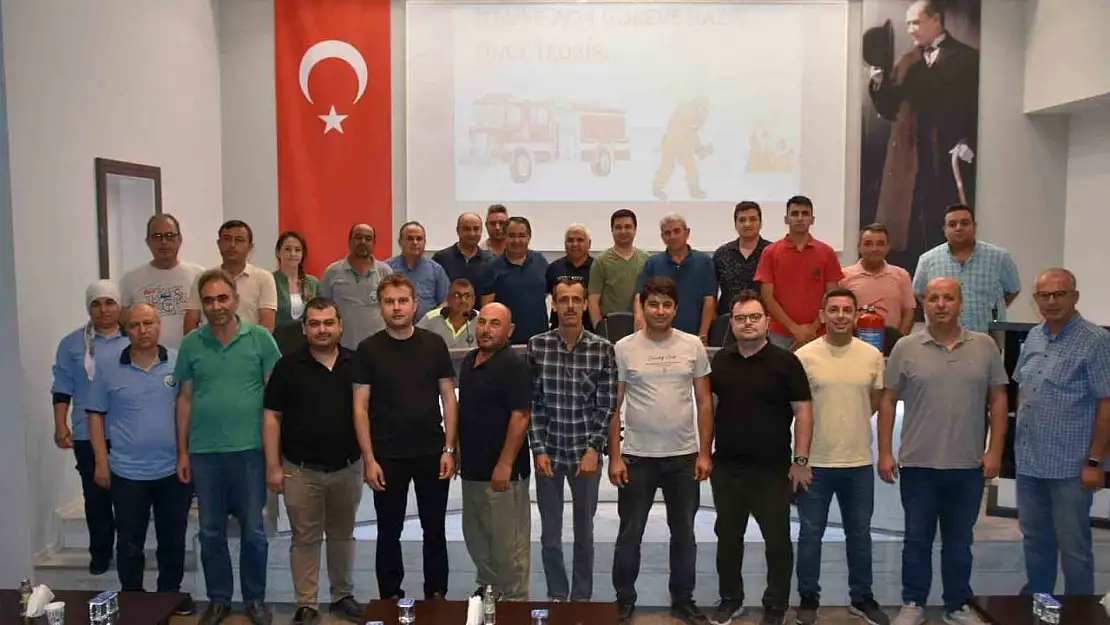 Denizli OSB'de 'Acil Durum ve Temel Yangın Bilgisi' eğitimi gerçekleştirildi