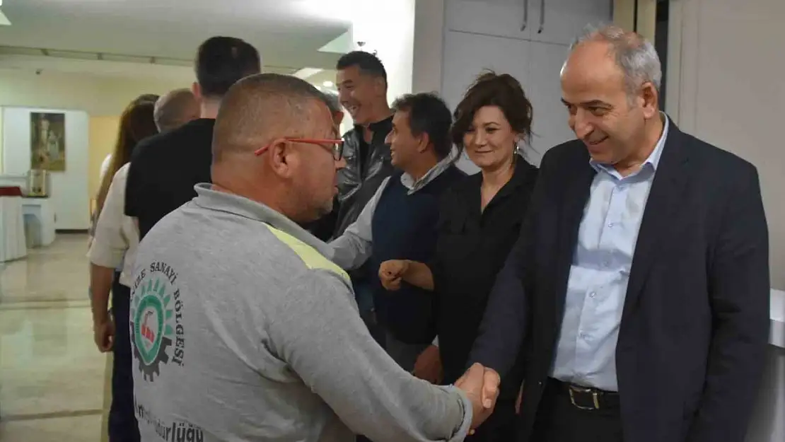Denizli OSB'de geleneksel bayramlaşma programı yapıldı