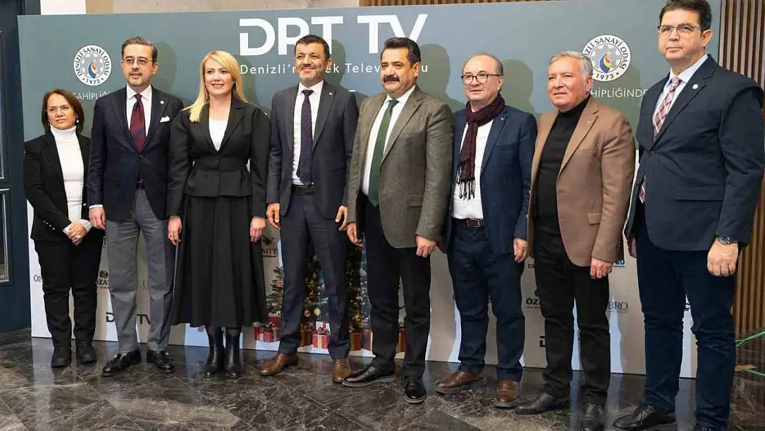 Denizli protokolü 2025'i DRT TV ekranlarında karşıladı