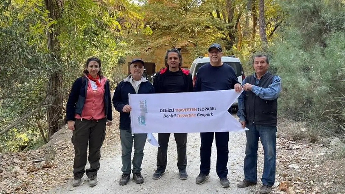 Denizli Traverten Jeoparkı Çalışma Grubu, Gökpınar Vadisini inceledi