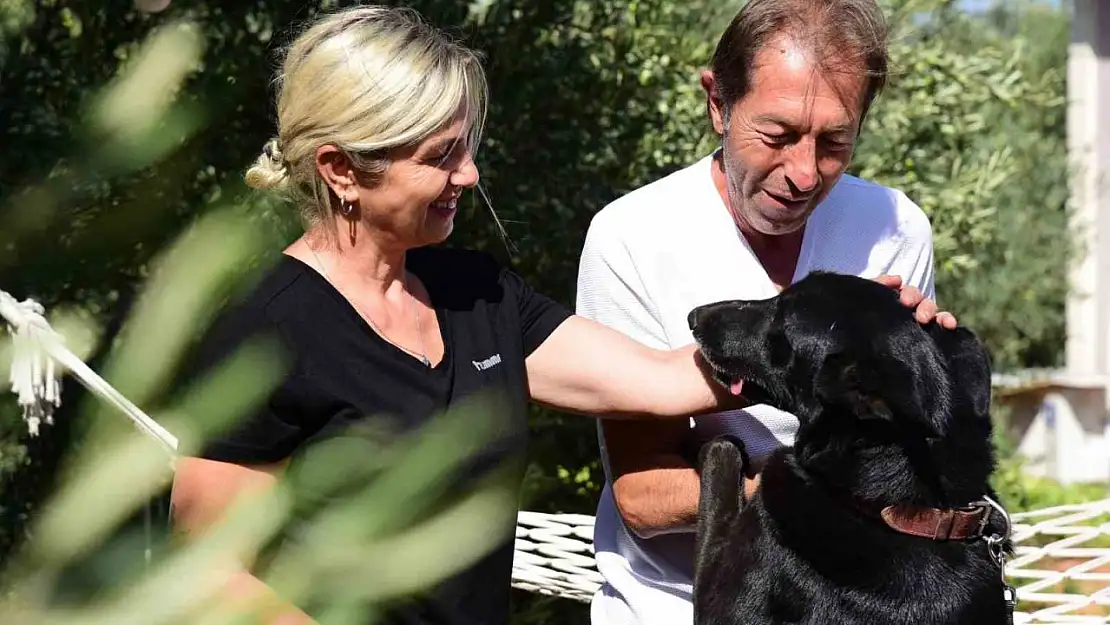Depremde kaybettikleri köpeklerinin tesellisini 'Gece'de buldular