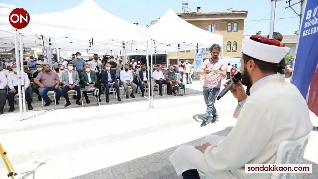 Deydinler Camii dualarla açıldı