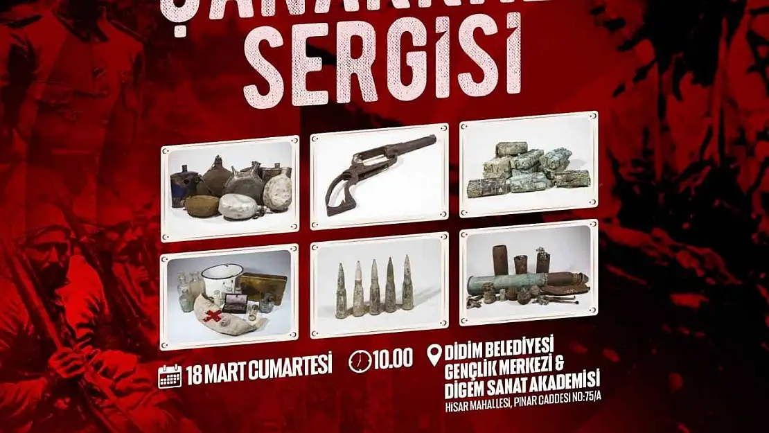 Didim Belediyesi, Çanakkale Sergisi'ne ev sahipliği yapacak
