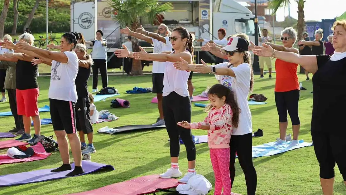 Didim Belediyesi'nin pilates etkinlikleri devam ediyor