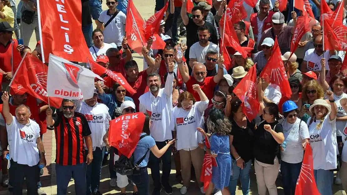 Didim'de 1 Mayıs kutlandı