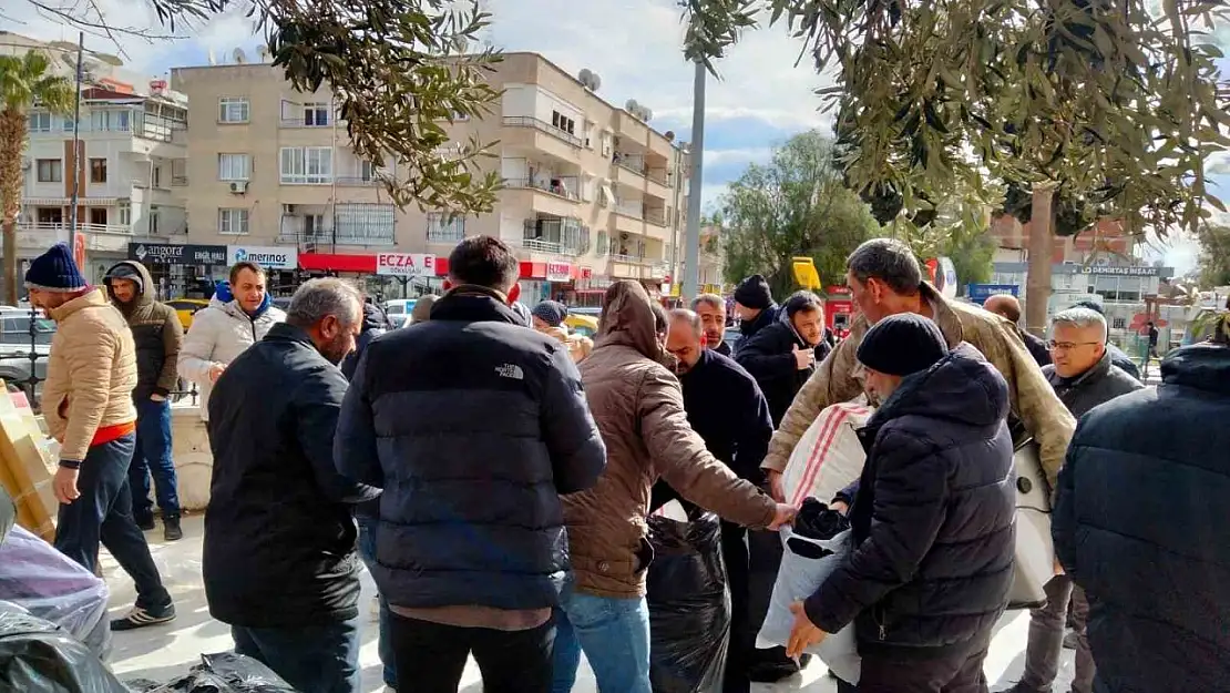 Didim'den deprem bölgelerine yardımlar ulaştırılacak