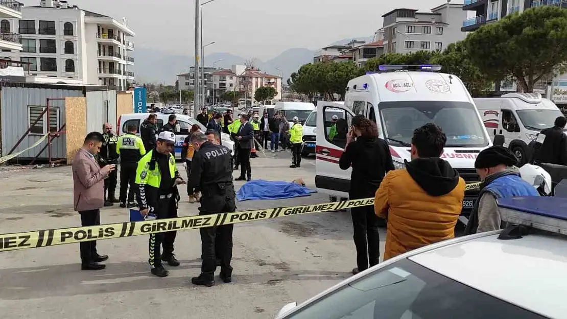 Doğum gününde beton mikserinin altında can verdi